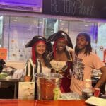 Mutiny bartenders strike a pose.
