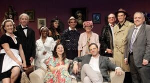 The cast of Done To Death