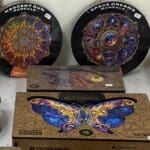 A variety of jigsaw puzzles at Caledonia Wellness