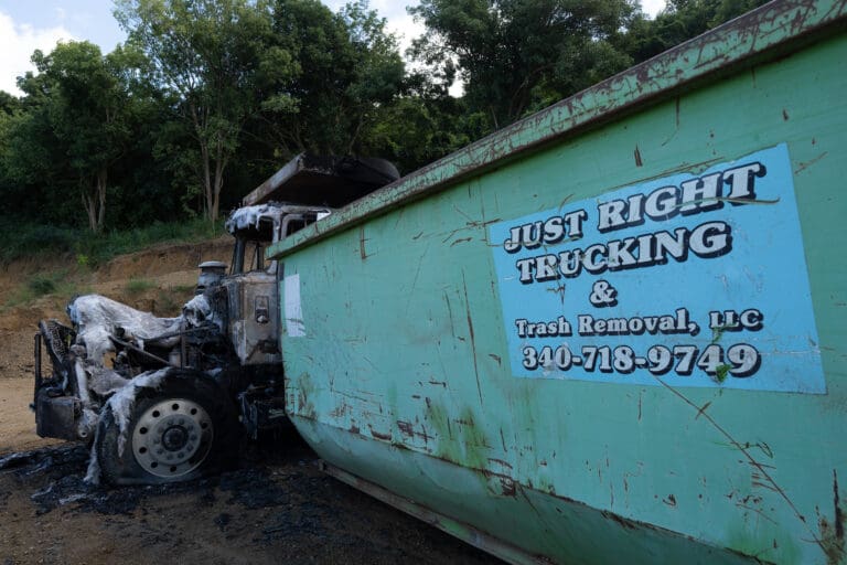 Fire Officials Confirm St. Croix Blaze Was Deliberately Set; Just Right Trucking Facility Destroyed