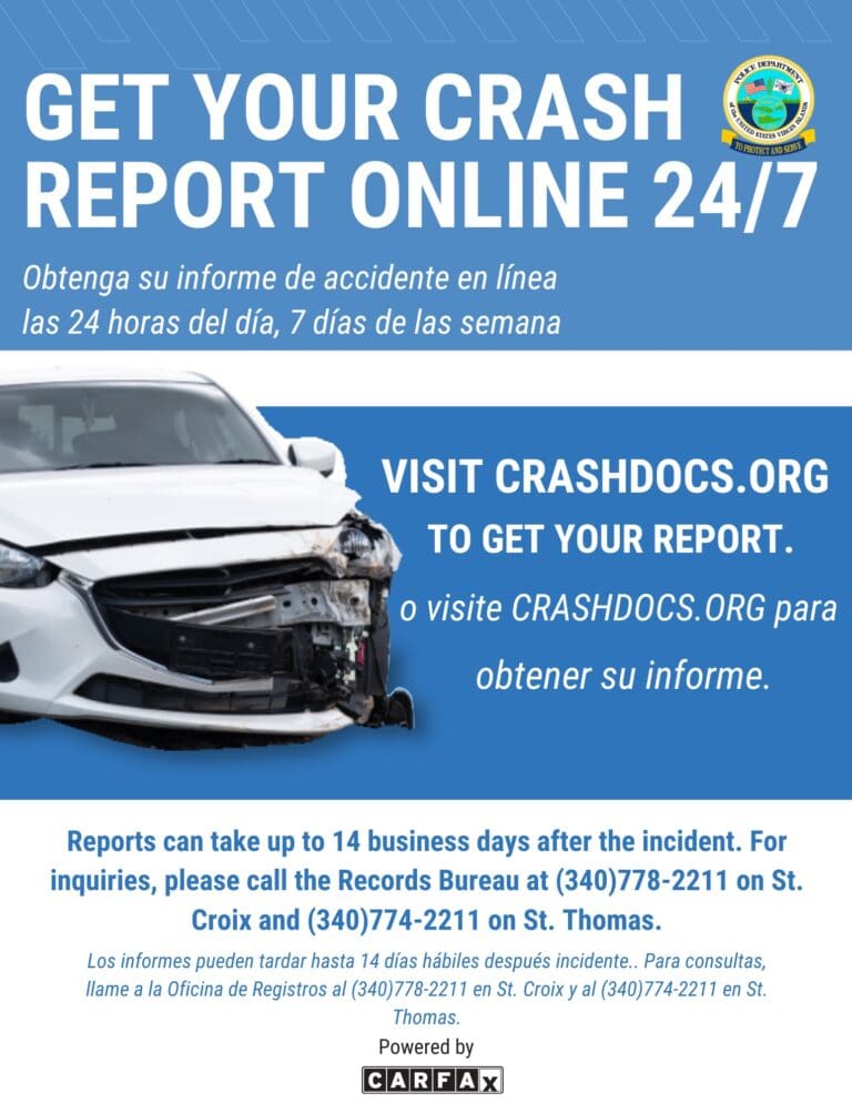 VIPD Announces Website for Car Crash Reports
