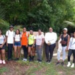 Magens Bay hikers