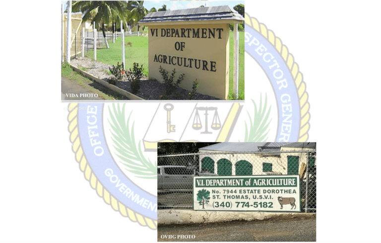 Audit Finds Slipshod Work Shorted V.I. Ag. Dept. $4 Million