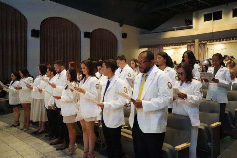 PHSU Welcomes Inaugural Class to BVI School of Medicine With White Coat Ceremony