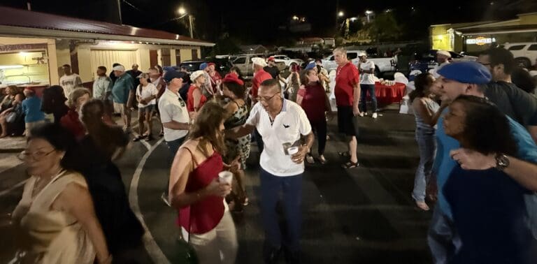 Crowds danced joyfully to the rhythm of live music, closing the evening with movement, laughter, and celebration.(Source photo by Melissa Bryan)