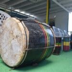Rastafarian drums