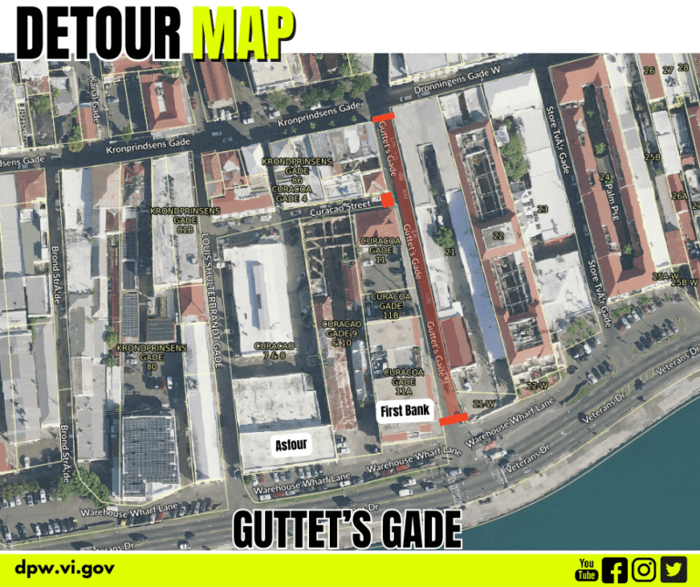 Guttet’s Gade Closed July 7-11