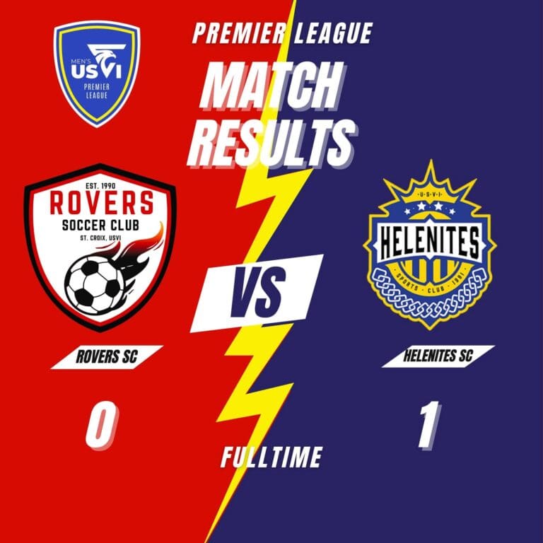 Big Wins, Bold Debuts: Rock City United and Helenites SC Shake Up USVI Soccer Weekend