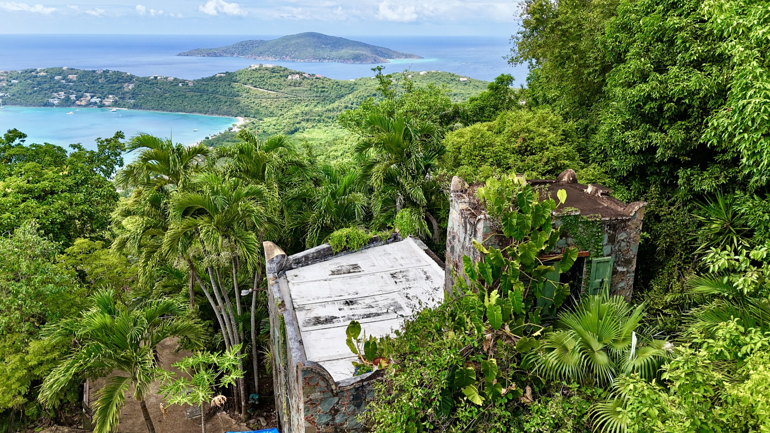 Lisa Curreri, who lived behind the guardhouse, remembered when this view had no houses or roads. (Photo by Seaglass Properties)