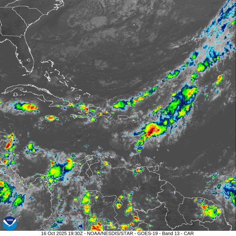 NWS Expects Unsettled Weather, Rough Seas for USVI and Puerto Rico; NHC Monitoring Tropical Wave