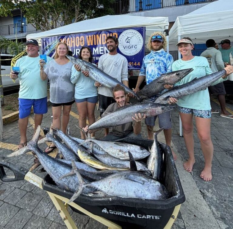 Basnight and Miss Lucy Land Whoppers at Annual Wahoo Windup Tournament