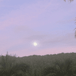 Full moon over Maroon Sanctuary Territorial Park