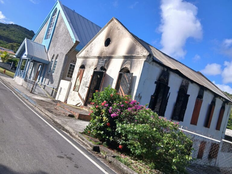 Separate Fires Claim St. Croix Man, Church Building