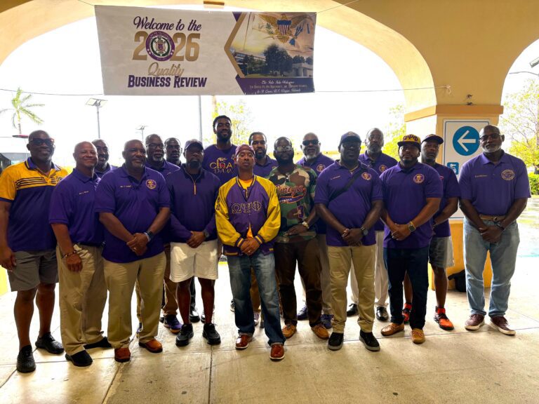 Omega Psi Phi Grand Basileus Visits St. Croix for Historic Leadership Gathering