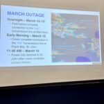 Slide 2. March Outage overnight March 14-15