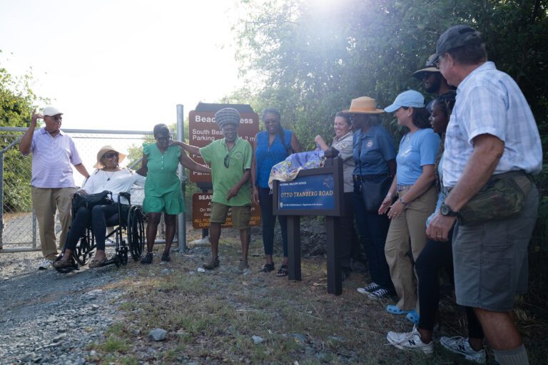 Sandy Point — and Volunteers — Spotlighted in U.S. Fish and Wildlife Initiative