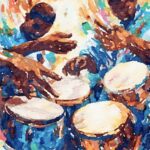 Vickie Lawrence painting