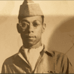 Roy Caldwood as medic in the Army. Photo from website .