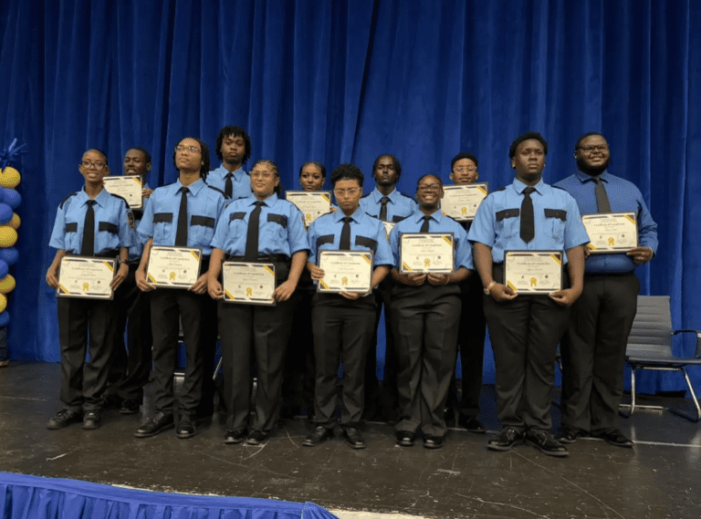 Police Department Hosts Cadet Program Ceremony on St. Croix