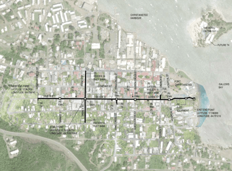 Christiansted Electrical Undergrounding Project Starts Soon