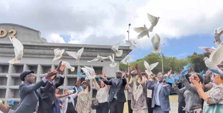 Officials, Families Gather for Memorial Day Ceremony on St. Thomas