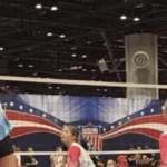 IM 13U Scarlett Poss hitting