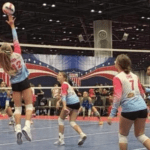 IM 13U Scarlett Poss hitting