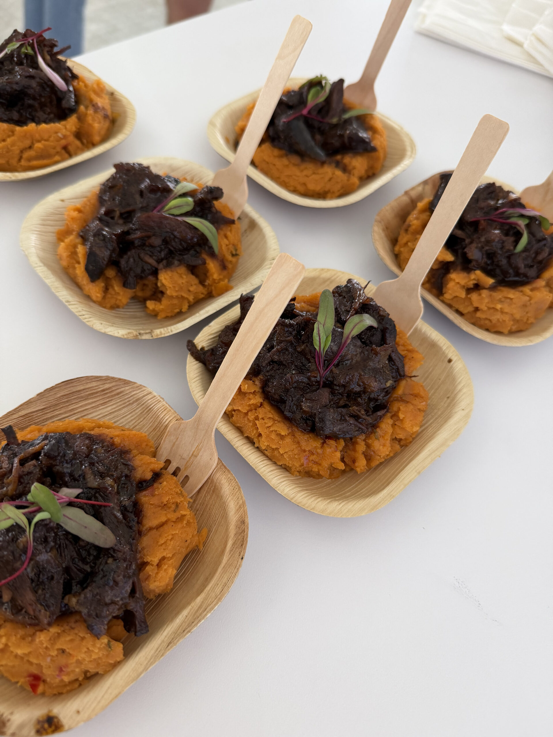 One of the Virgin Islands dishes on offer at the 2026 Food and Wine Classic in Aspen, Colorado. (Photo courtesy Tourism Department)