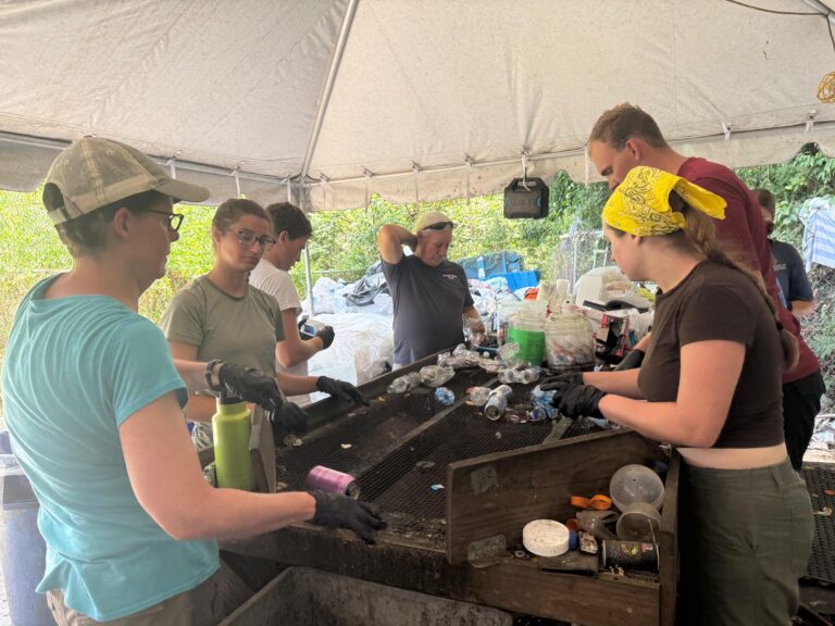 Iowa State Students Lend a Hand to Island Green Recycling Effort on St. John